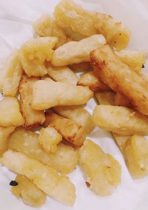 Foto resep Stik kentang pom pom rice cooker