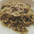 Mpasi sarapan 1y+: Mie bayam goreng jamur ladang lima