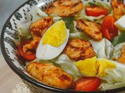 Gambar salad timun jepang