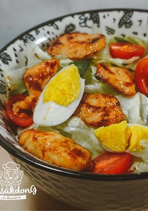 Foto resep Salad Sayur Simple. Bikin Diet Lebih Mengenyangkan