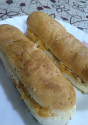 A picture of Veggie subs.