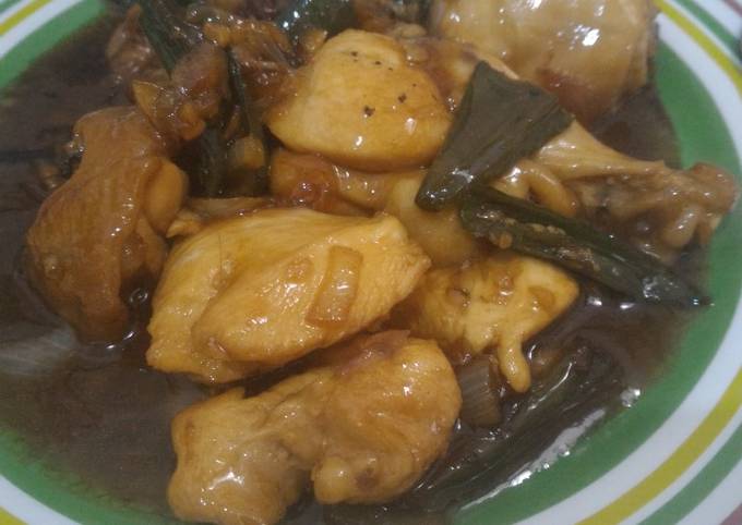 Ayam goreng mentega ala Gendis