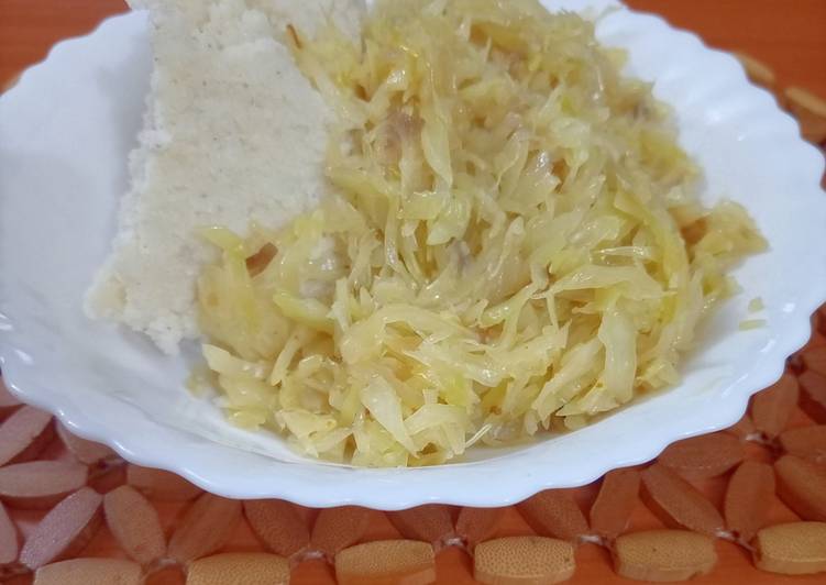 Recipe of Super Quick Homemade Steamed cabbage