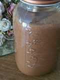 Chocolatada con banana, maca y pepino