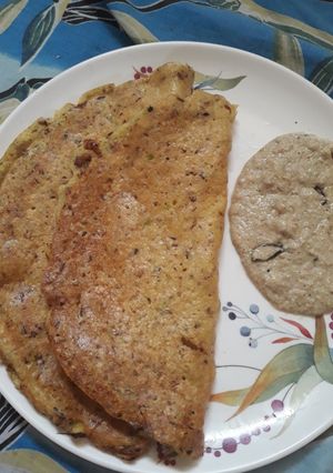 A picture of Moong protein pesarottu.