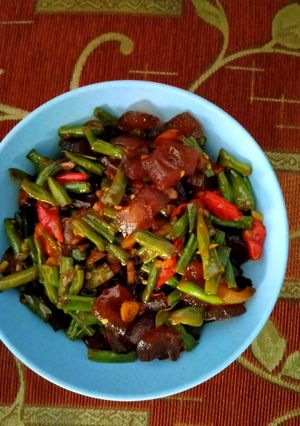 Foto resep Tumis Kikil dan Kacang Panjang Kecap