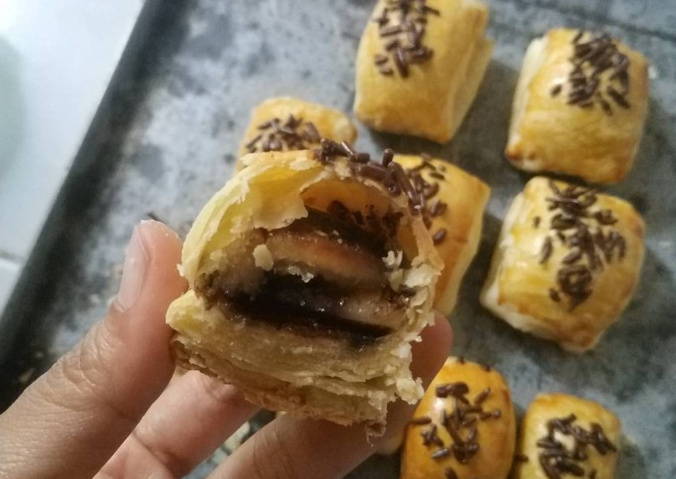 Bollen Pisang Coklat Keju