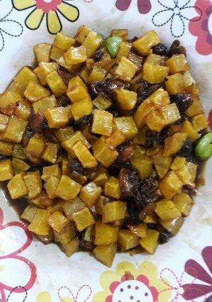 Foto resep Keràng masak petai kentang