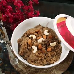 A picture of Khaskhas Ka Halwa.