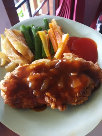 Cara Gampang Membikin Resep Ayam Krispy dengan Saus Teriyaki yang  Bikin Ketagihan Anti Ribet, Mantap Sekali