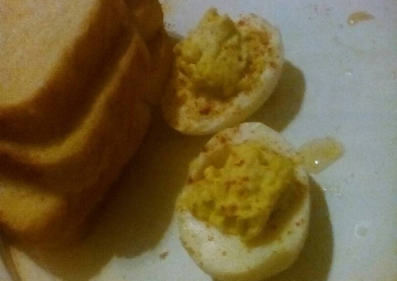 Devilled eggs