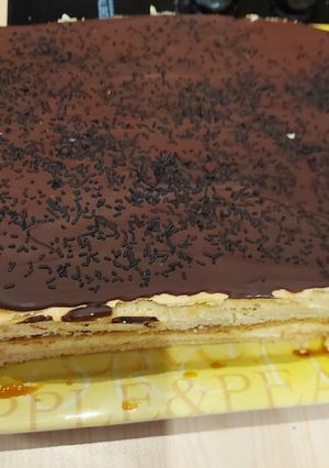 Grízes- mézes süti recept fotója