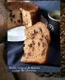 Budín Integral de Banana con Chips de Chocolate (EN CACEROLITA DE 18 cm. ESSEN)