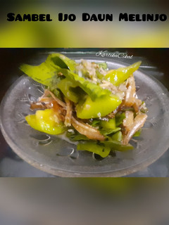 Foto resep Sambel Ijo Daun Melinjo