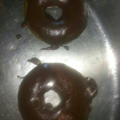 A picture of Chocolate Donuts.