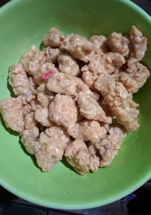 Foto resep Ayam telur asin royco