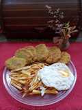 Milanesas de boniato a caballo