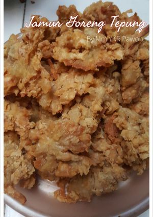 Foto resep Jamur goreng tepung