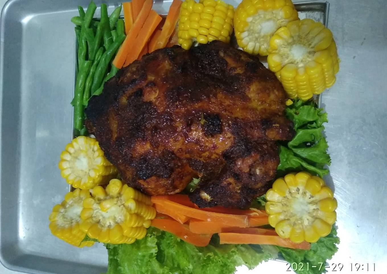 Ayam panggang utuh öven tangkring