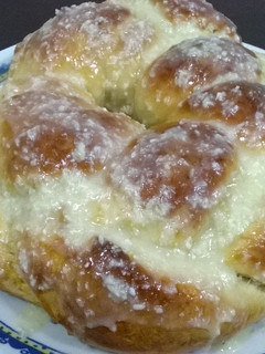 Una foto de Rosca de Yuca o Mandioca con coco