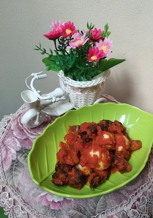 Foto resep Sambelan ati ampela + telur puyuh