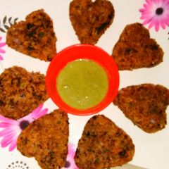 A picture of Rajma Kebab.