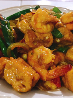 Foto resep Tumis tahu udang cabe ijo