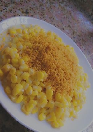 صورة لوصفة ذرة بالكريمة 🤤💛