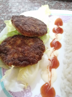 Una foto de Hamburguesas de camarón
