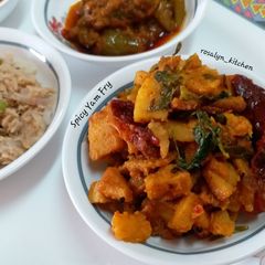 A picture of Spicy Yam Fry.
