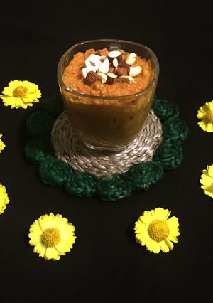 A picture of Gajar Halwa.