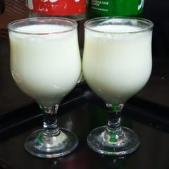 A picture of Namkeen lassi😊.