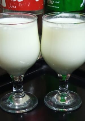 A picture of Namkeen lassi😊.