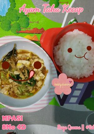 Foto resep Ayam Tahu Kecap (MPASI 8+)