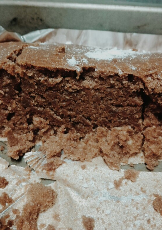 Una foto de Bizcocho de chocolate vegano