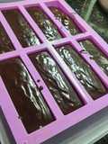 Barra de chocolate hecha en casa