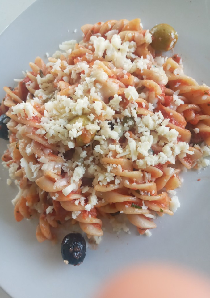 Una foto de Pasta a la puttanesca G104
