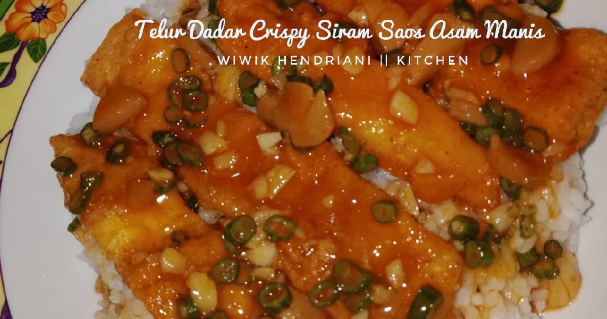84 resep telur dadar bumbu asam manis enak dan sederhana - Cookpad