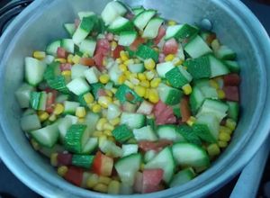 Una foto de Calabacitas a la mexicana