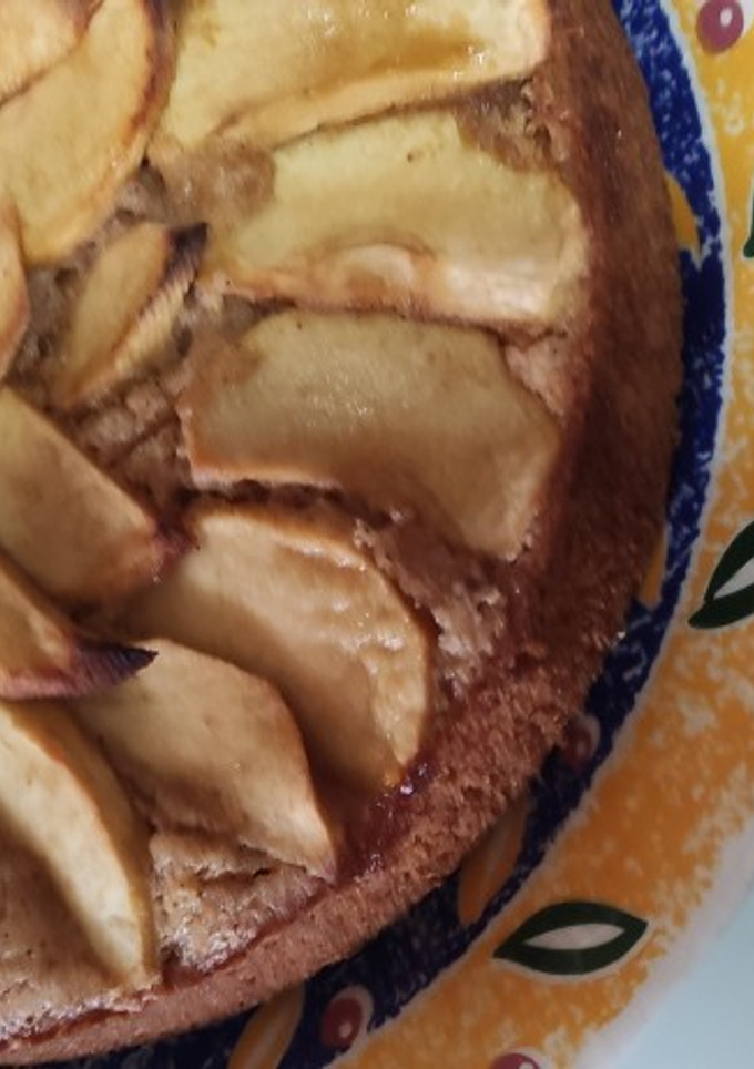 Una foto de Tarta de manzana sin gluten