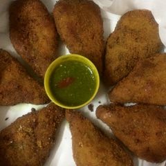 A picture of Tandoori Peas kabab.