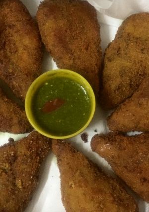 A picture of Tandoori Peas kabab.