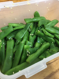 日式薄醬涼拌豆 的食譜成品照片