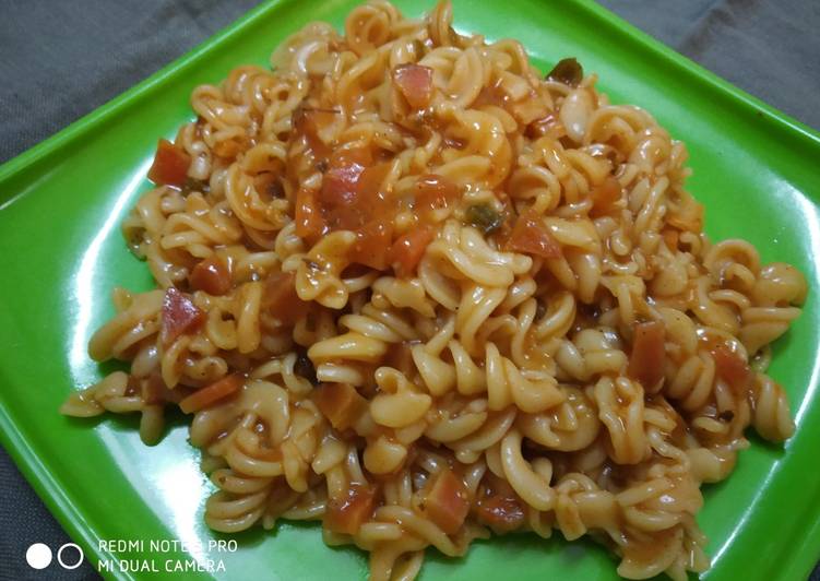 Recipe of Speedy Red Sauce Fusilli pasta