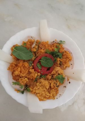 A picture of بھنی مونگ دال.