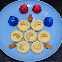 Eggless Butter Cookies A picture of Eggless Butter Cookies.