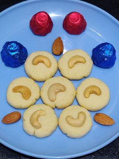 A picture of Eggless Butter Cookies.