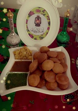 صورة لوصفة باني بوري الهندي