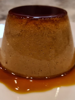 Una foto de Flan de queso Philadelphia y nata sin horno