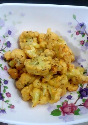 Foto resep Mac and cheese KW / kembang kol keju ala diet #debm #keto